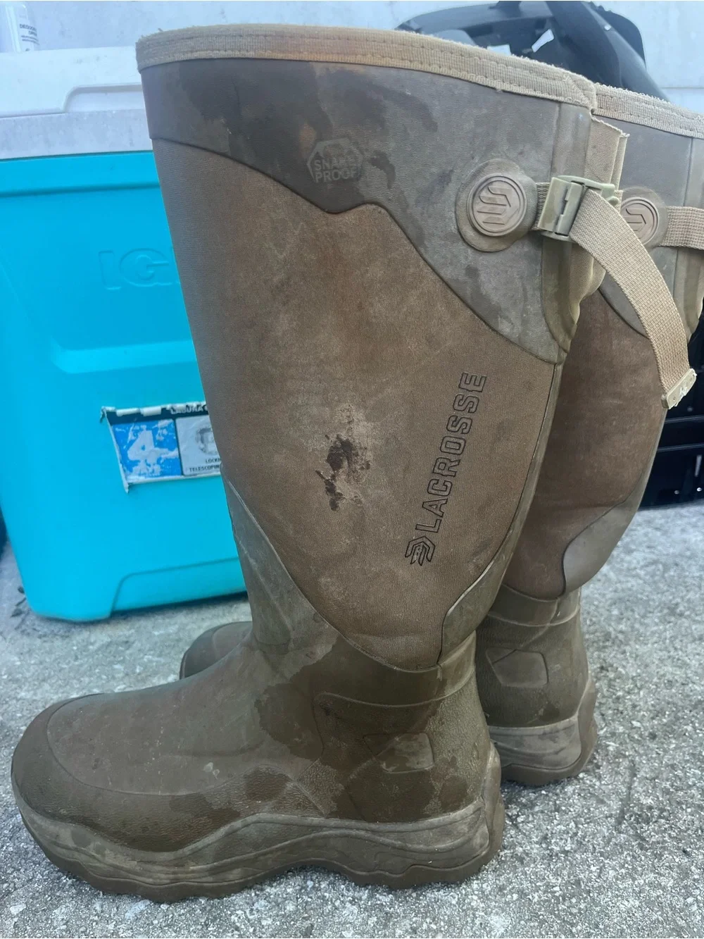 LaCrosse Men's Alpha Agility Snake Boots Size 10